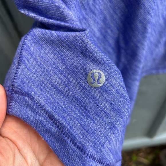 Lululemon Purple What The Sport Tee, approx 10/12 - Picture 8 of 10